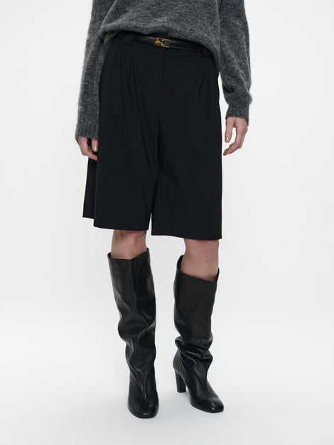 Monna pants technical jersey | Black