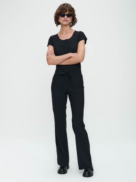 T-shirt Sara easy wear Maglia Tecnica | Nero