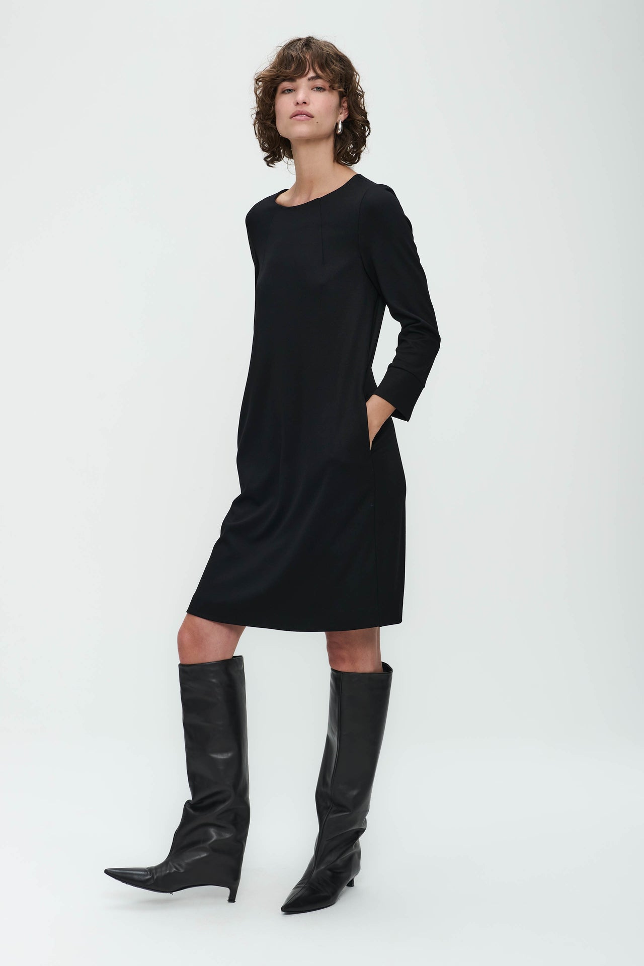Joan Terry jersey Dress Joan Terry jersey Dress | Old Black