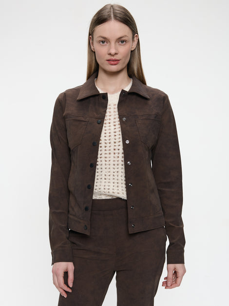 Riva jacket technical jersey | Brown