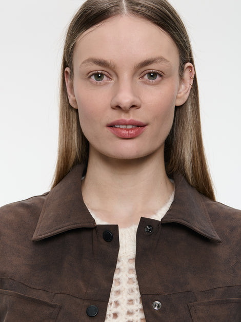 Riva jacket technical jersey | Brown