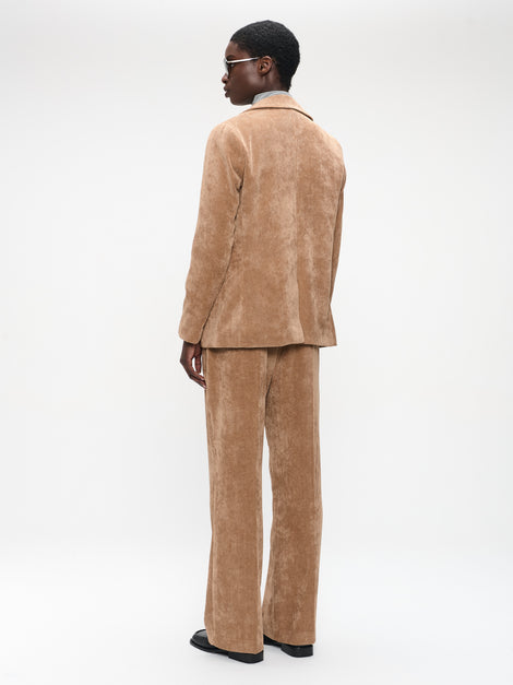 Velvet jeans blazer | Ohra