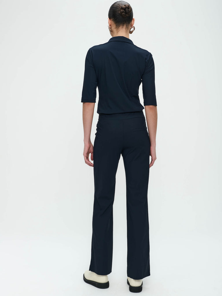 Blouse Betty easy wear Technical Jersey | Blue