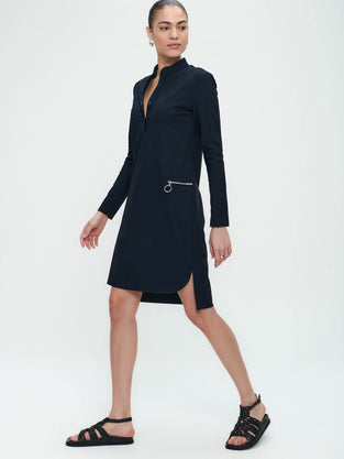 Abito Eva facile da indossare | Blu