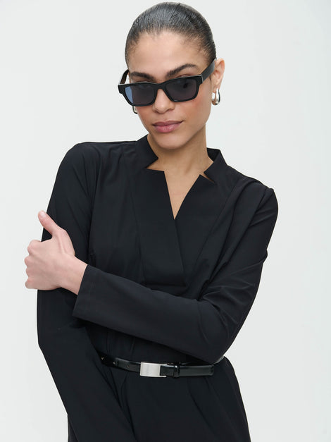 Abito Kelly Maglia Tecnica | Nero