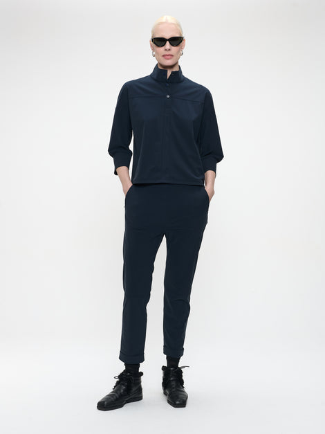 Angelika top technical jersey | Blue