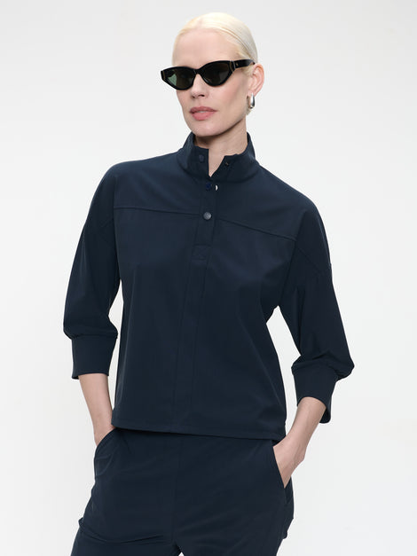 Angelika top technical jersey | Blue