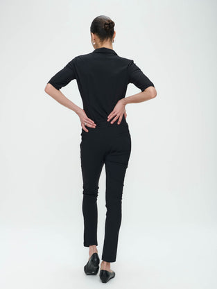 Pantalone Idris Maglia Tecnica | Nero