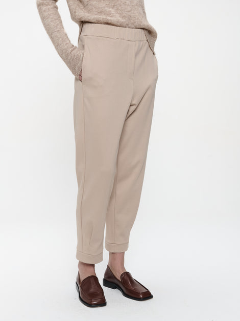 Primo viscose elastane pants | Beige