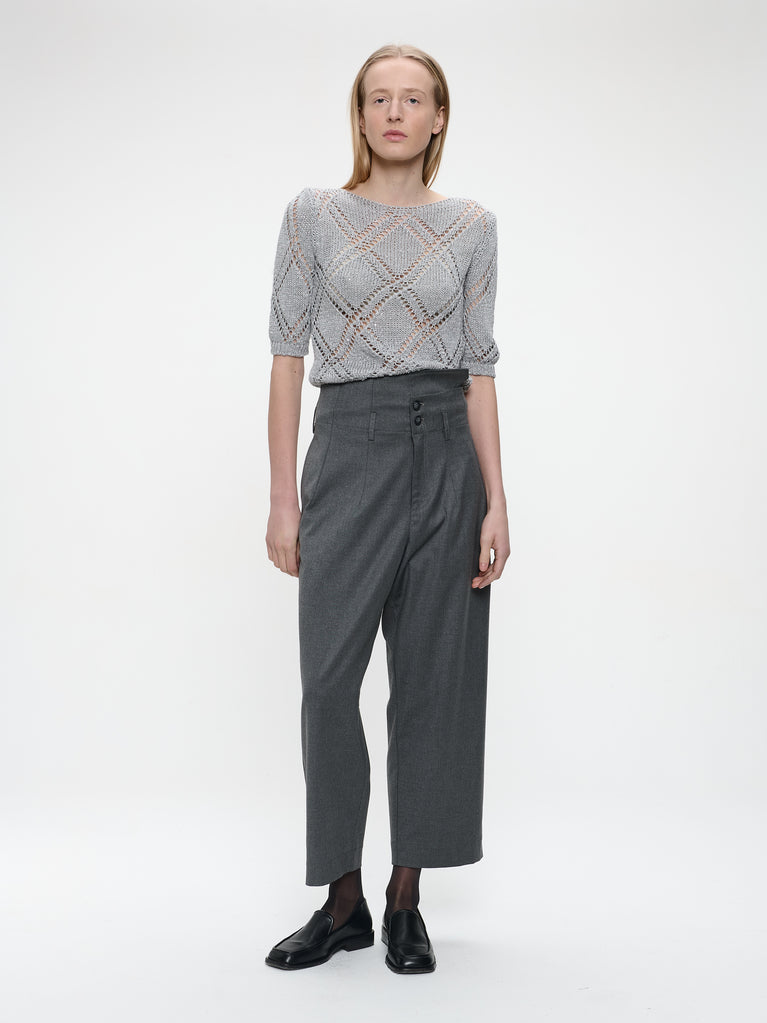 Robin viscose pants | Dark Grey