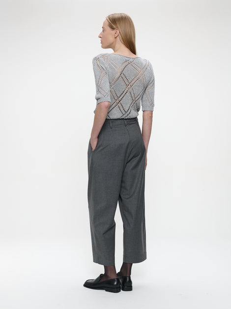 Robin viscose pants | Dark Grey