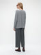 Pullover Cashmere blend 2482 | Dark Grey Melange