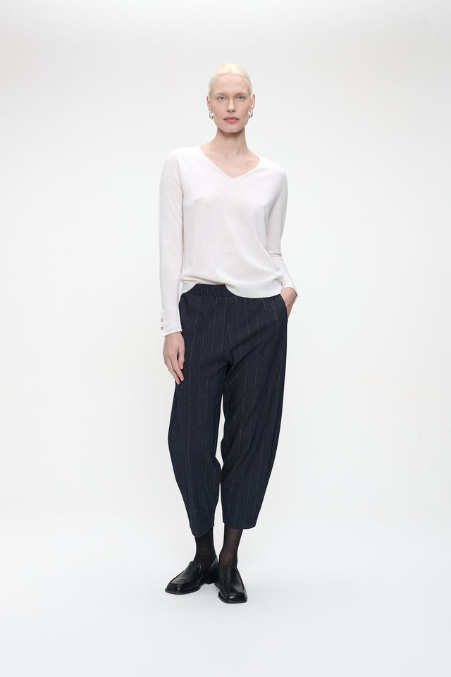 Pullover Cashmere blend 2479 Pullover Cashmere blend 2479 | Ecru