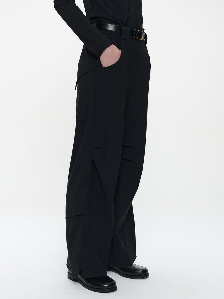 Lassy pants technical jersey | Black
