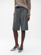 Monna viscose short pants | Dark Grey
