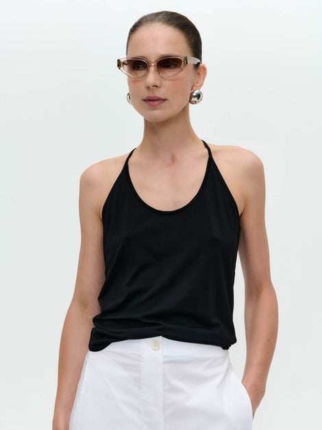 Pam cotton top | Black