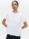Oversize cotton top T132 | White