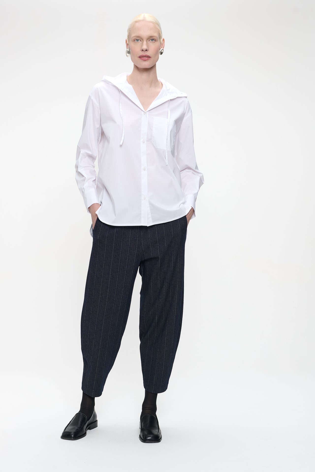 Bortolo viscose elastane pants Bortolo viscose elastane pants | Blue