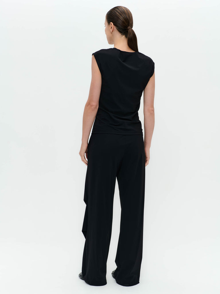 Stevie top technical jersey | Black