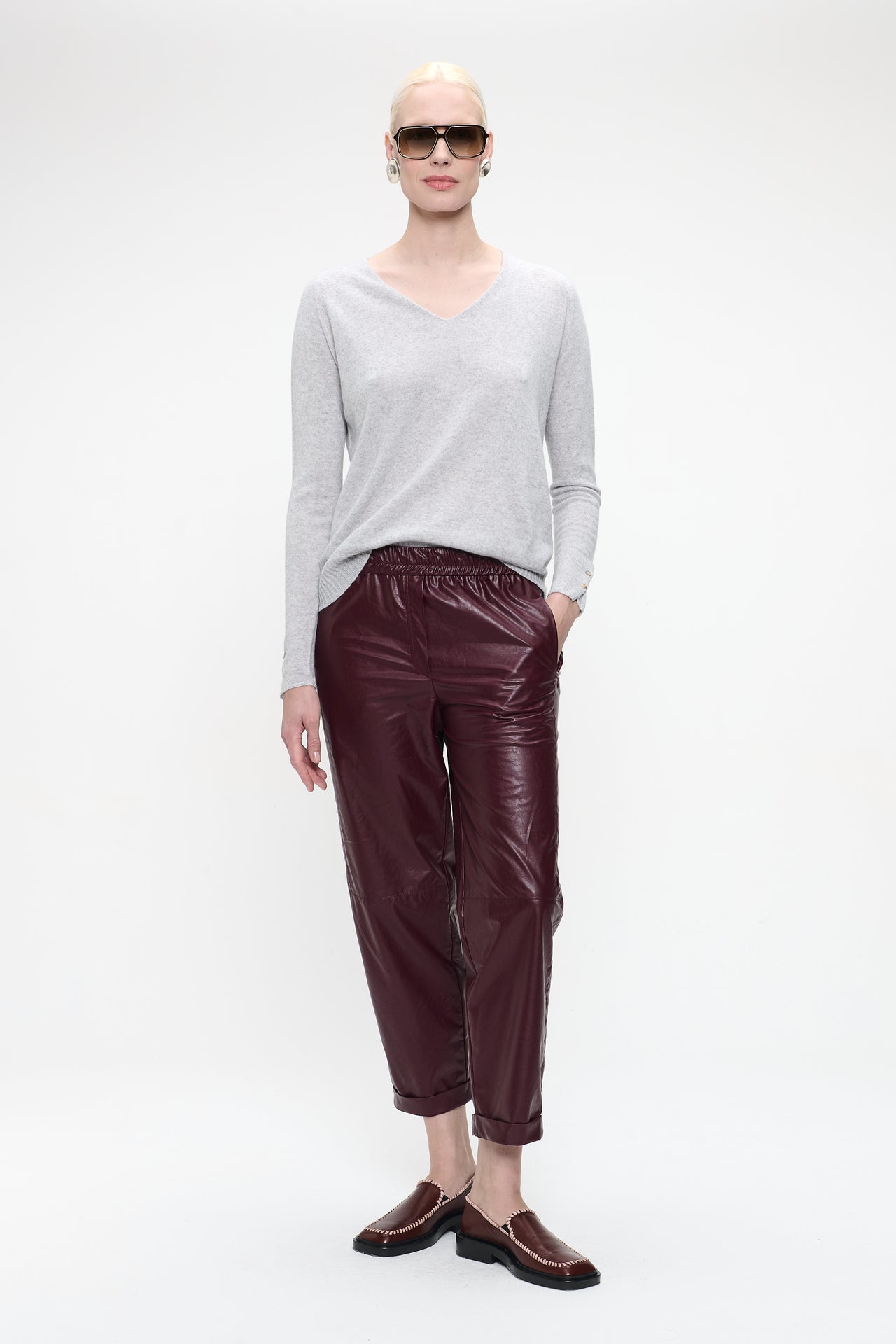 Pullover Cashmere blend 2479 Pullover Cashmere blend 2479 | Light Grey