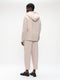 Demi mix blend Hoodie | Sand