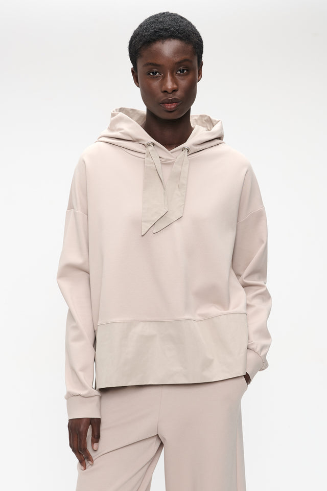 Demi mix blend Hoodie Demi mix blend Hoodie | Sand