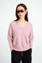 Seamless cotton pullover 317 | Rosa