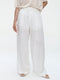 Hamako linnen mix pants | Off White