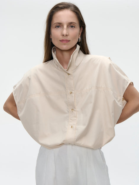 Anda oversized blouse | Beige
