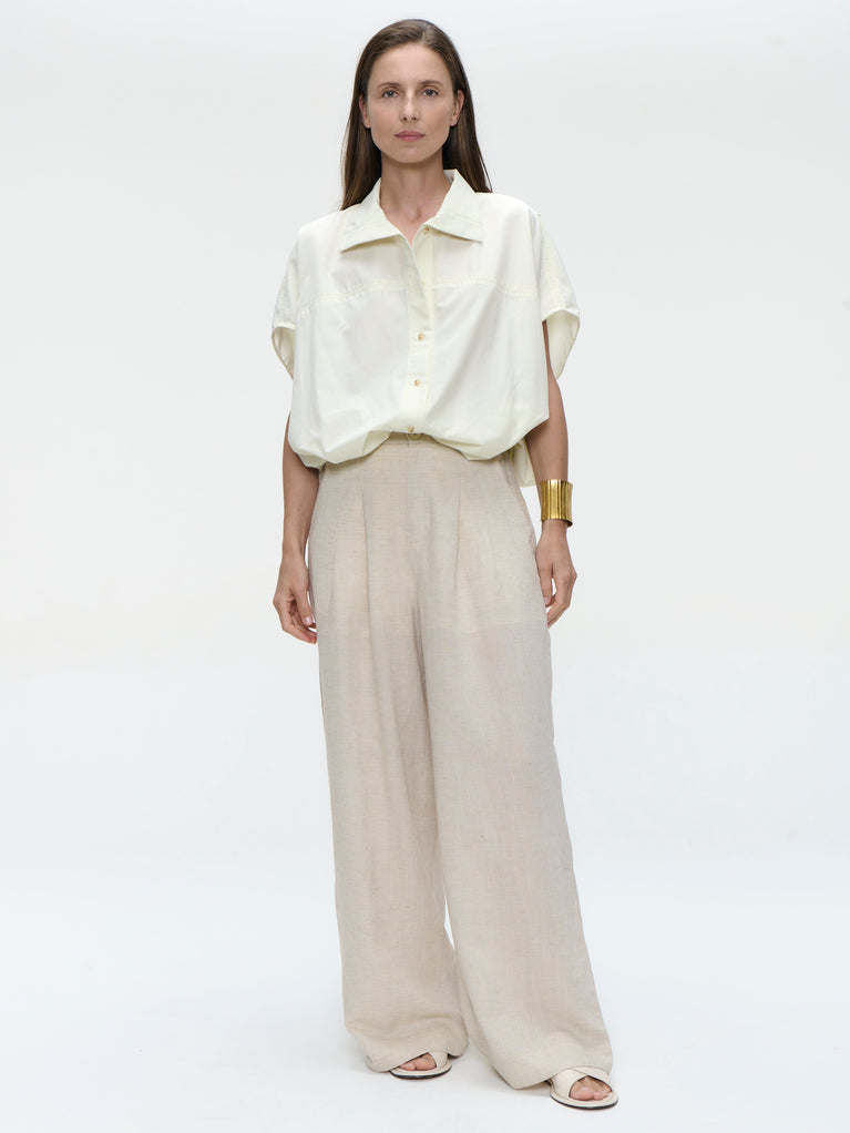 Anda oversized blouse | Yellow