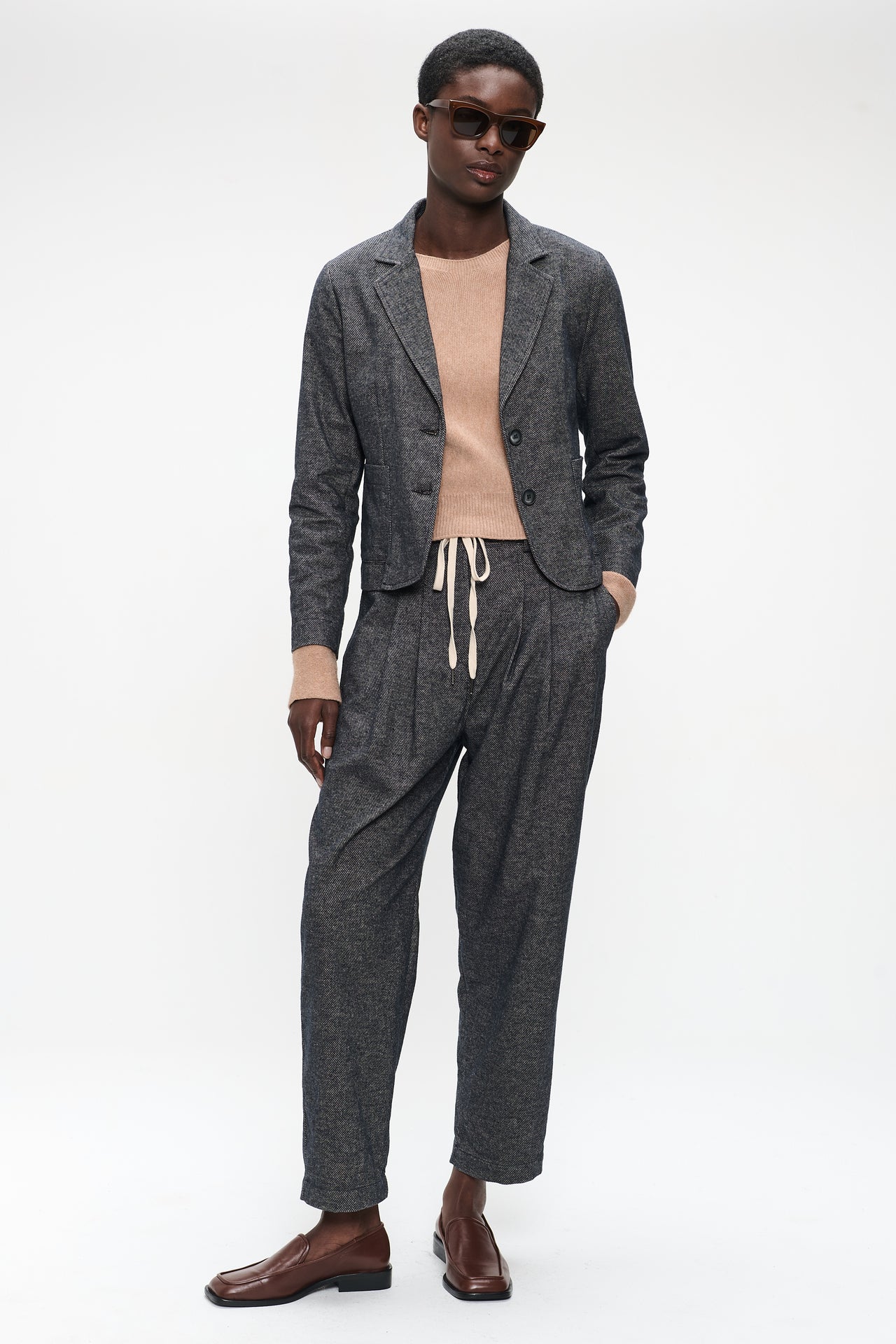 Blazer cotton mix Blazer cotton mix | Blue