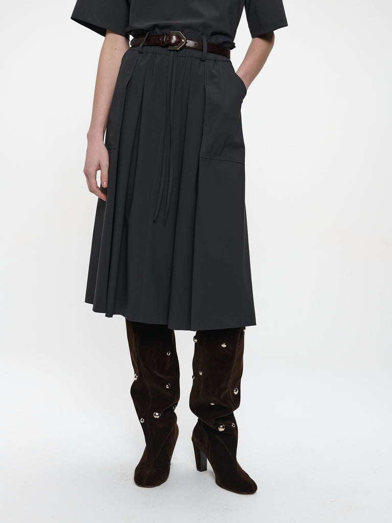 Raffaele skirt technical jersey | Grey