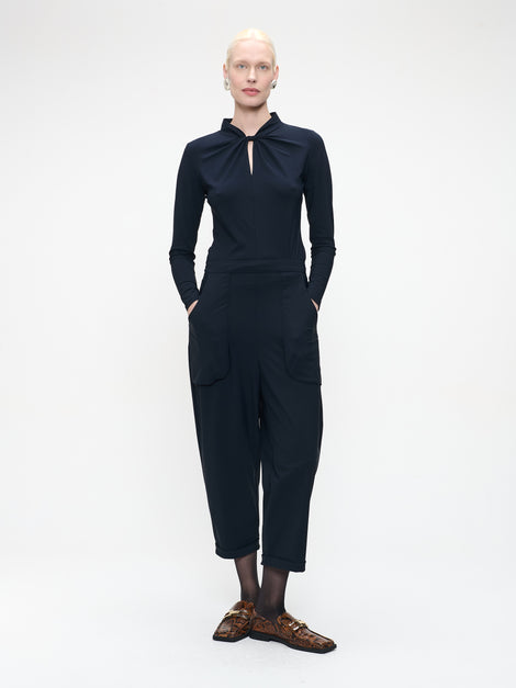 Still pants technical jersey | Blue