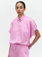 Romy rayon viscose blouse | Pink