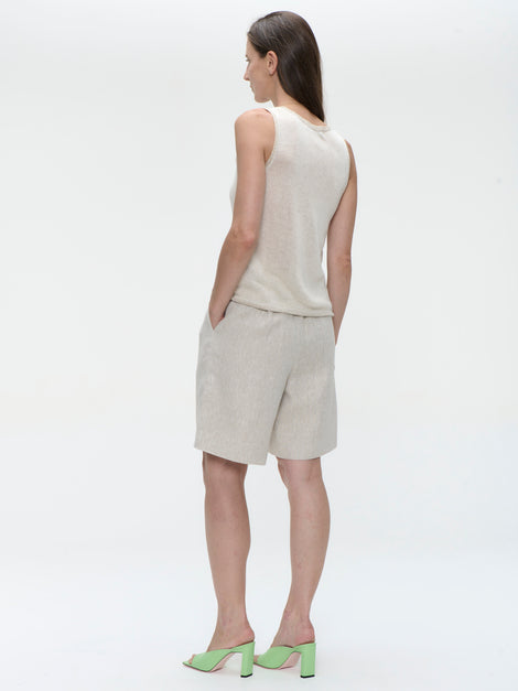 Light viscose top 2000 | Ecru