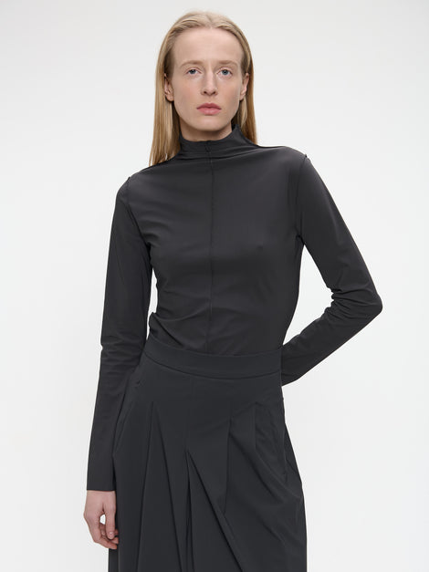 Zarra Top Technical Jersey | Grey