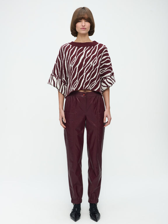 Nouhaila Studio Pullover | Bordo