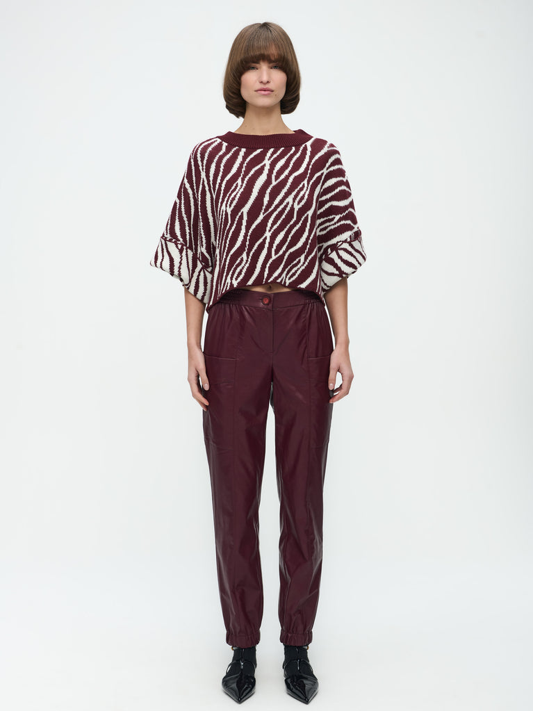 Nouhaila Studio Pullover | Bordo