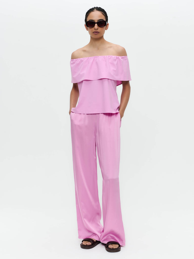 Diane top technical jersey | Pink