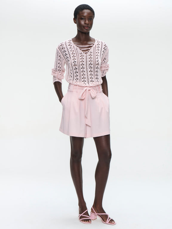 Yana shorts technical jersey | Pink