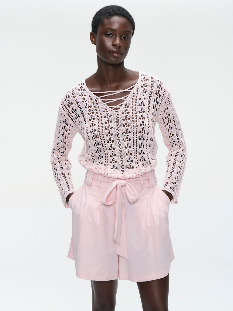 Summer Pullover E25102 | Pink