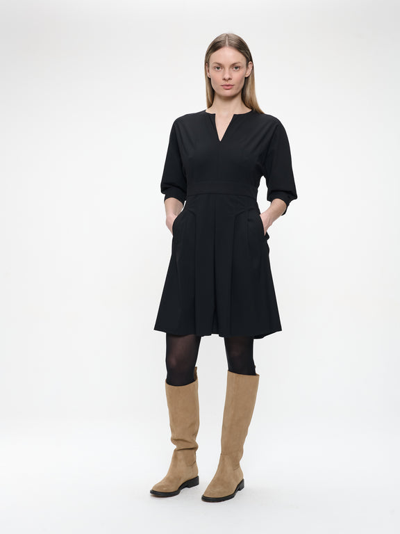 Gaara dress short technical jersey | Black