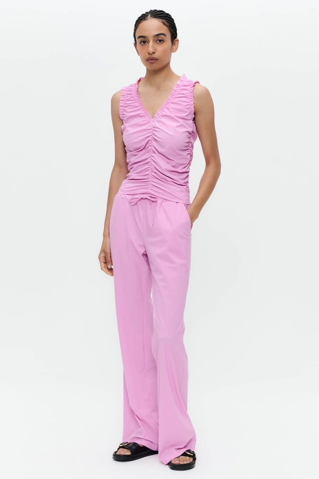 Carola structure technical jersey pants Carola structure technical jersey pants | Pink
