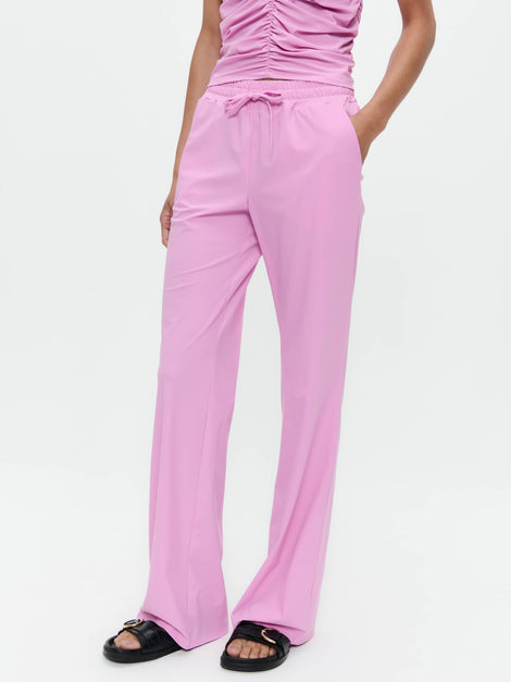 Carola structure technical jersey pants | Pink