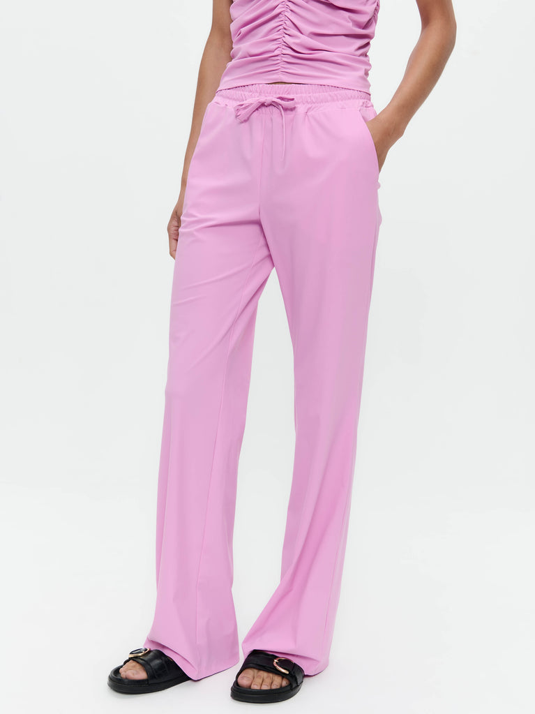 Carola structure technical jersey pants | Pink