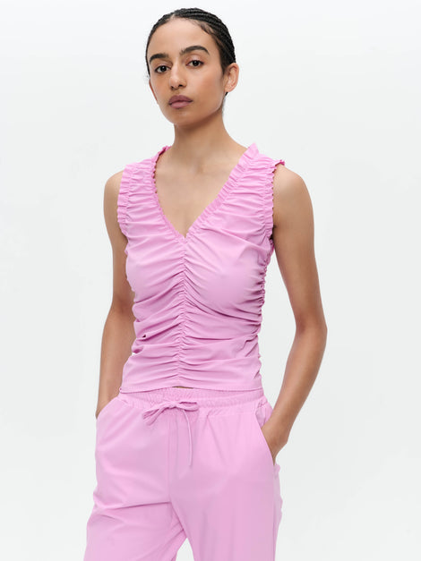 Romana top technical jersey | Pink