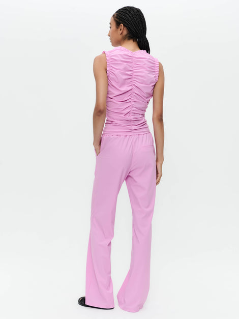 Carola structure technical jersey pants | Pink