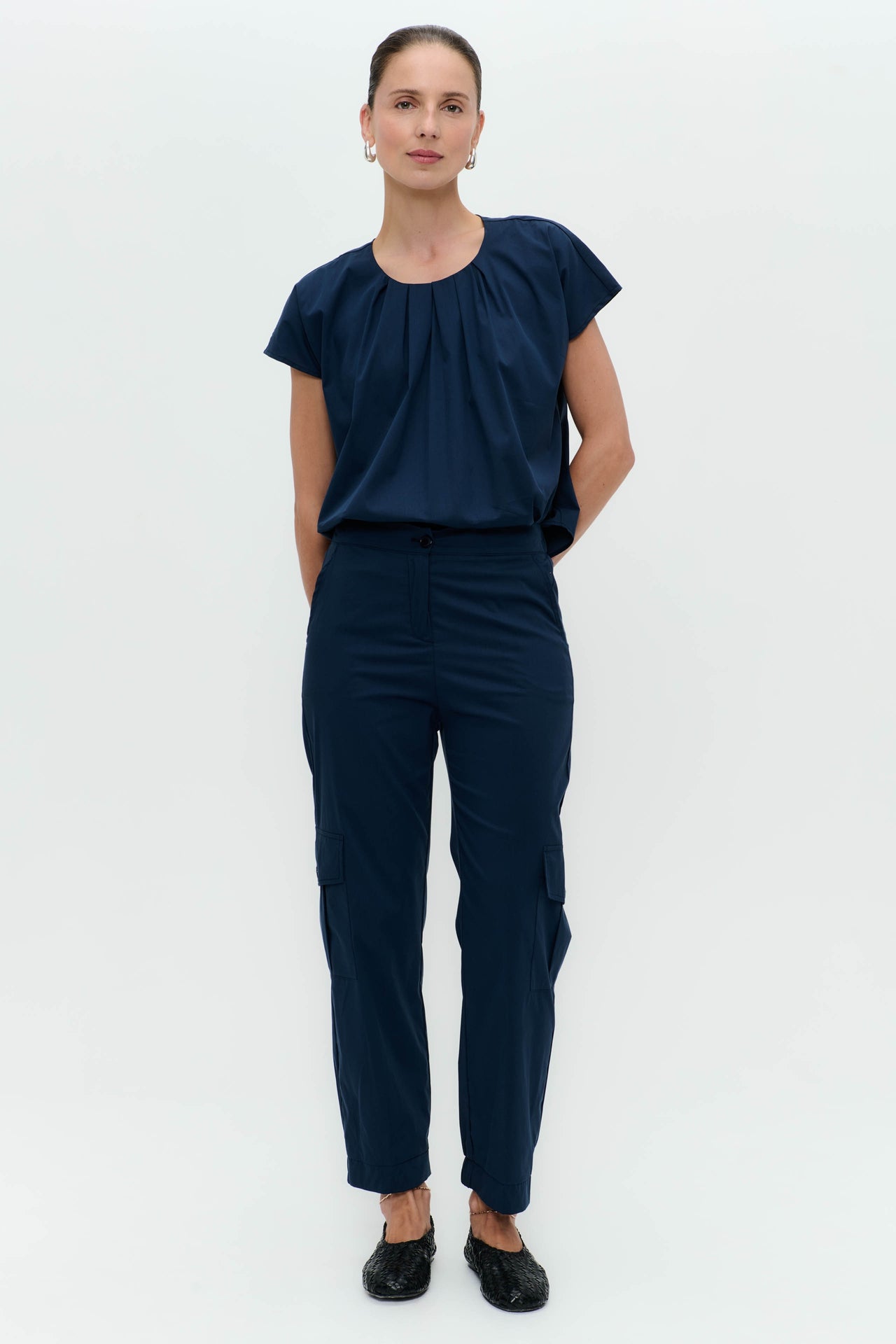 Papavero cotton top Papavero cotton top | Blue denim