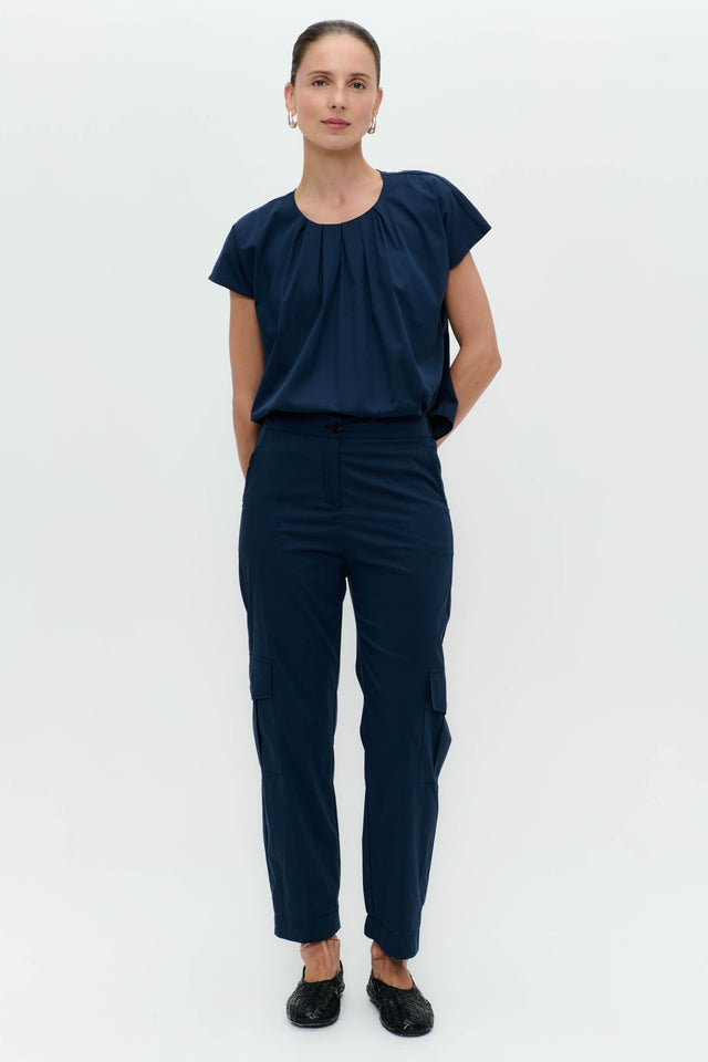 Papavero cotton top Papavero cotton top | Blue denim