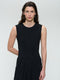 Jacklin strech technical jersey dress | Black